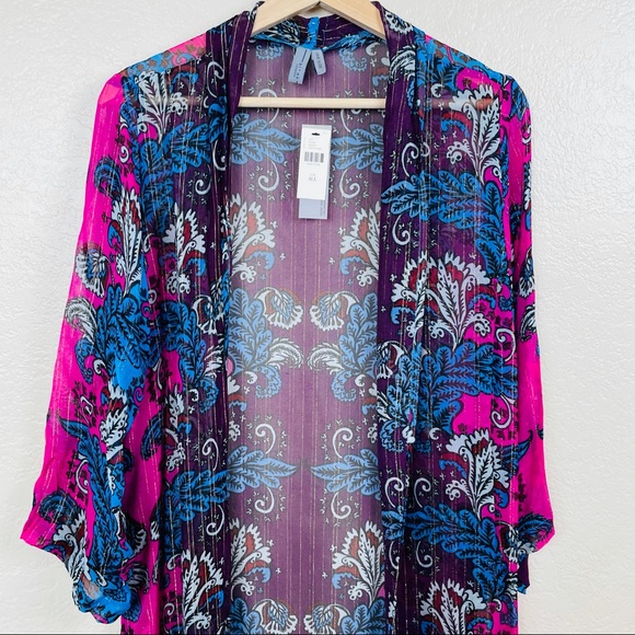 Anthropologie Bl-nk London Alexandra Duster Kimono - Picture 6 of 8